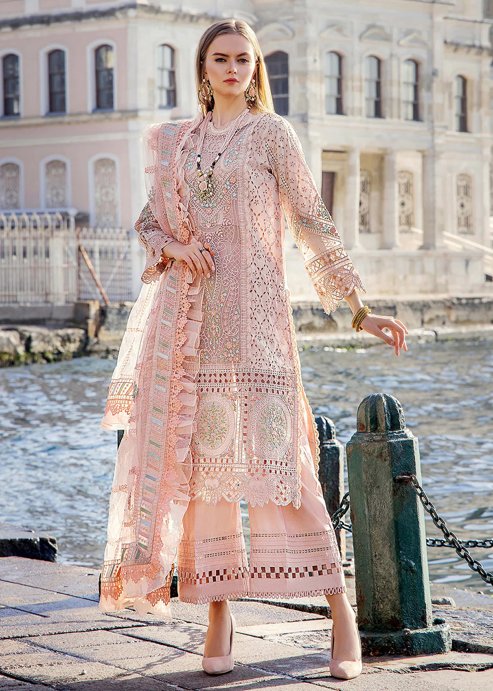 Adan's Libas Embroidered Lawn 2024 by Irha Zia | 5546