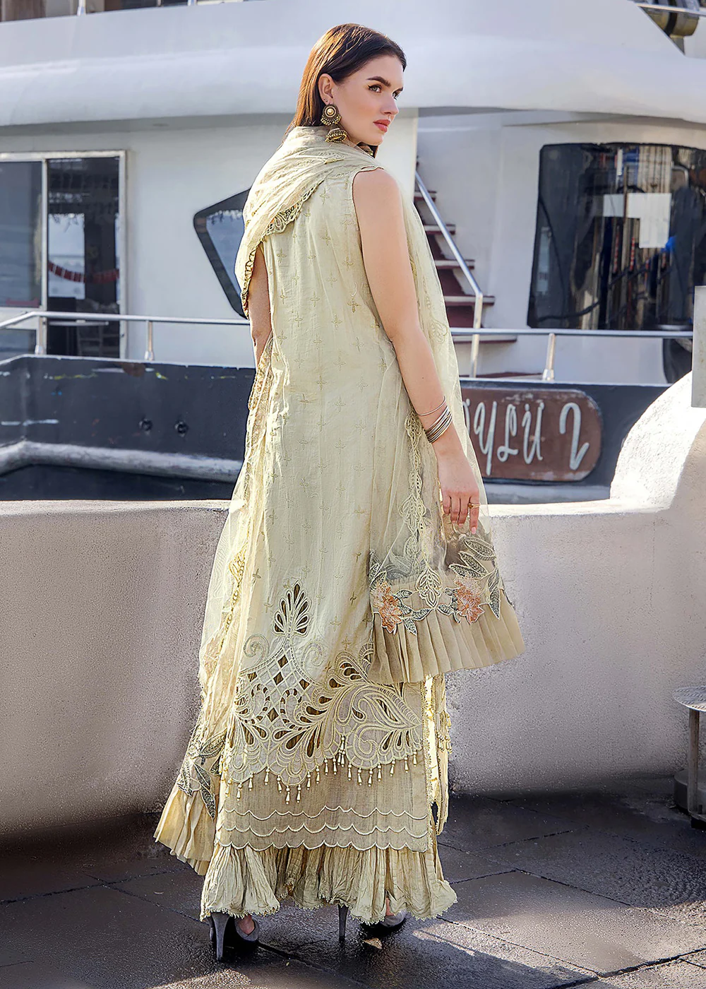 Adan's Libas Embroidered Lawn 2024 by Irha Zia | 5548 - Image 3