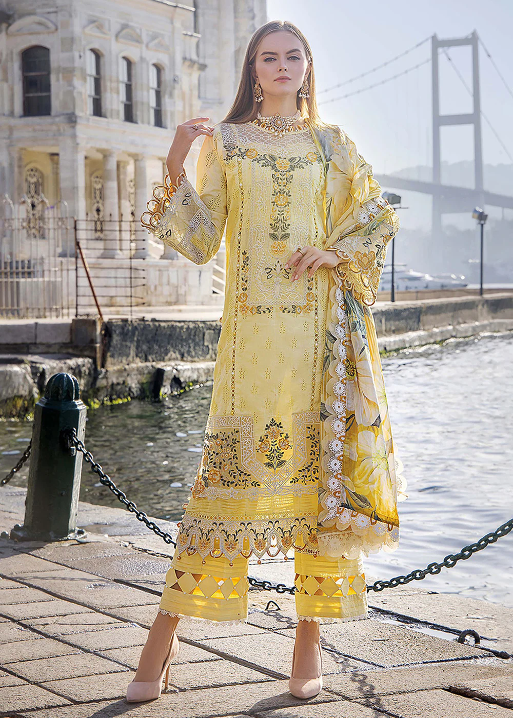 Adan's Libas Embroidered Lawn 2024 by Irha Zia | 5552