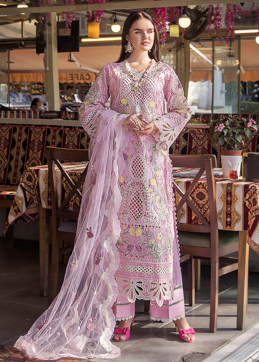 Adan's Libas Embroidered Lawn 2024 by Irha Zia | 5553