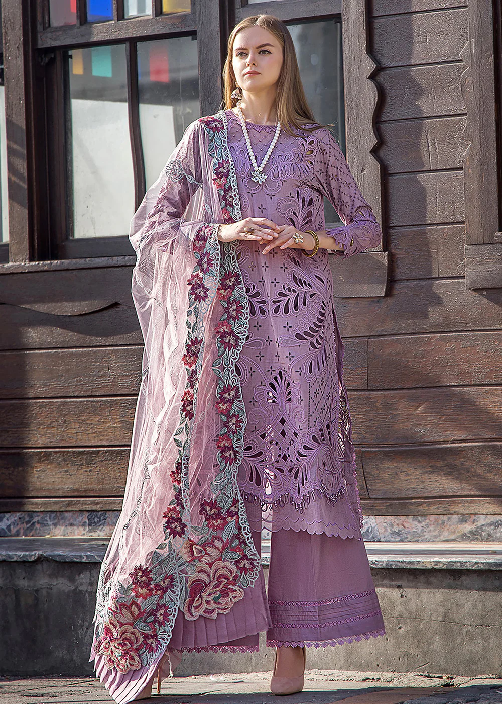 Adan's Libas Embroidered Lawn 2024 by Irha Zia | 5556