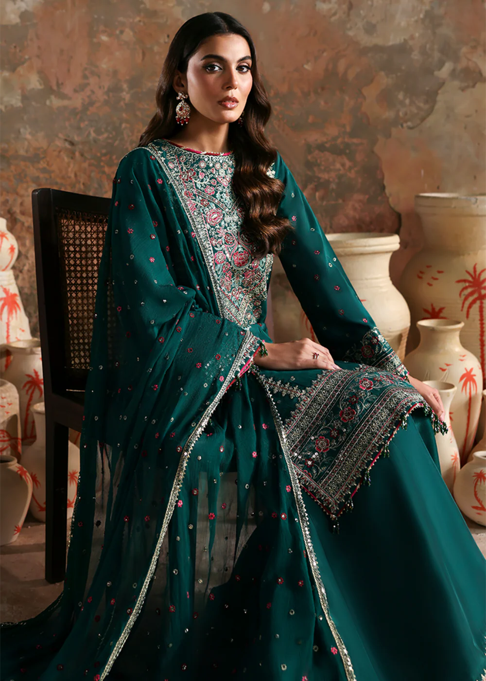 Afsana e Silk Formals '25 by Emaan Adeel | ZEHNASEEB - Image 4