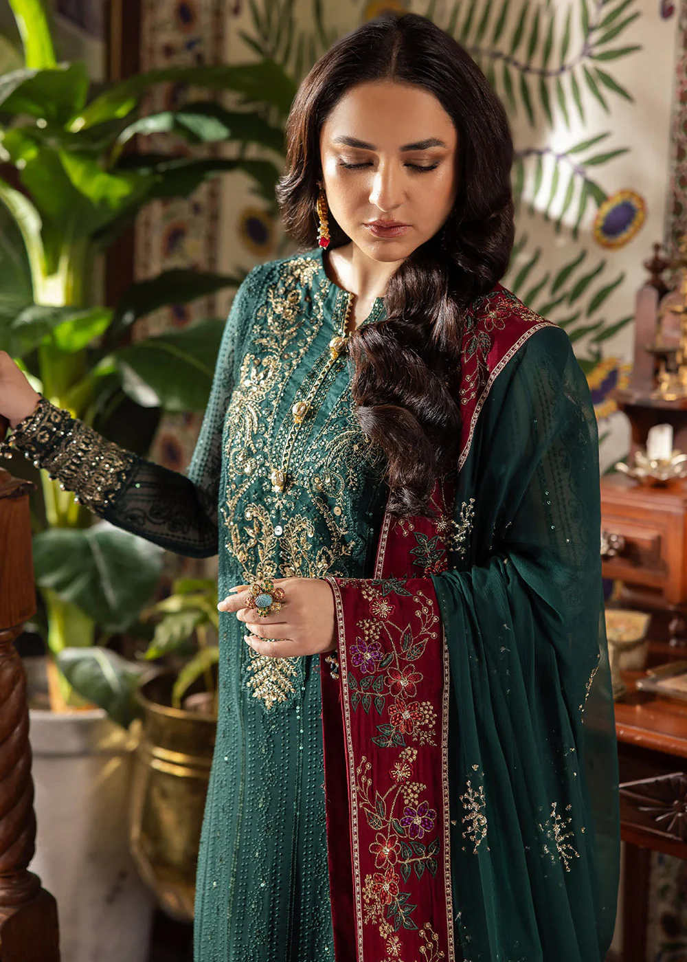Alfaaz Luxury Chiffon Formals '24 by Nureh | NL-74 MAHROO - Image 2