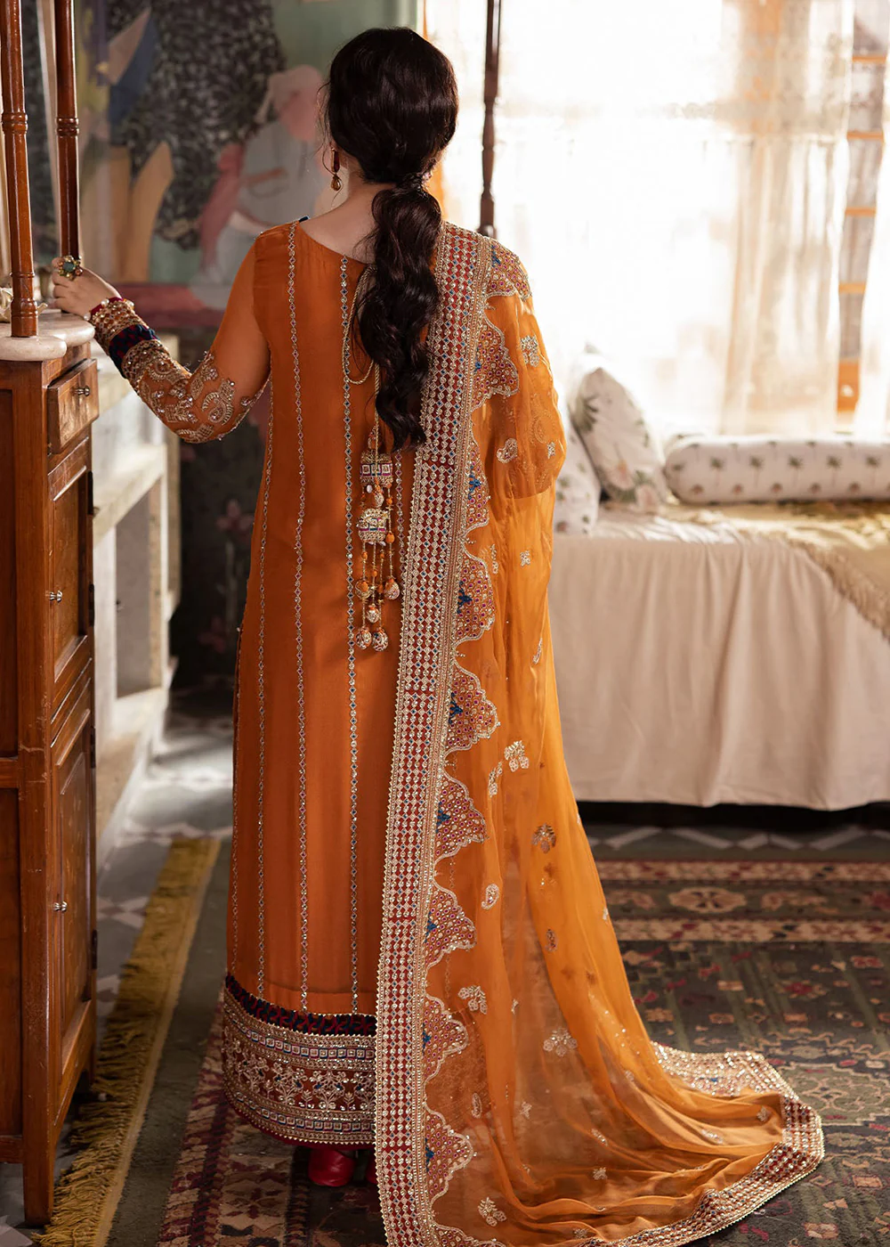 Alfaaz Luxury Chiffon Formals '24 by Nureh | NL-77 AZFAR - Image 3