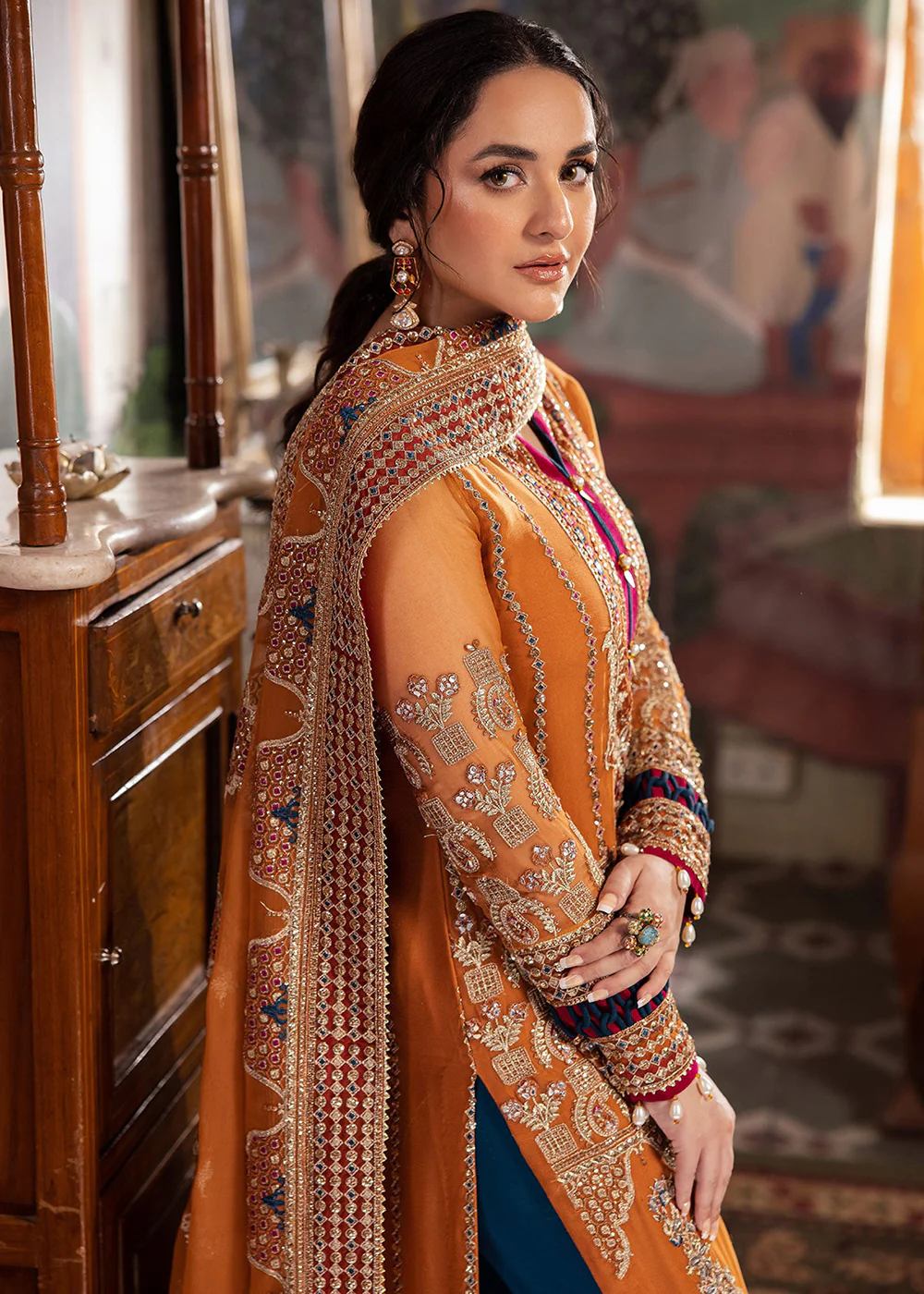 Alfaaz Luxury Chiffon Formals '24 by Nureh | NL-77 AZFAR - Image 4
