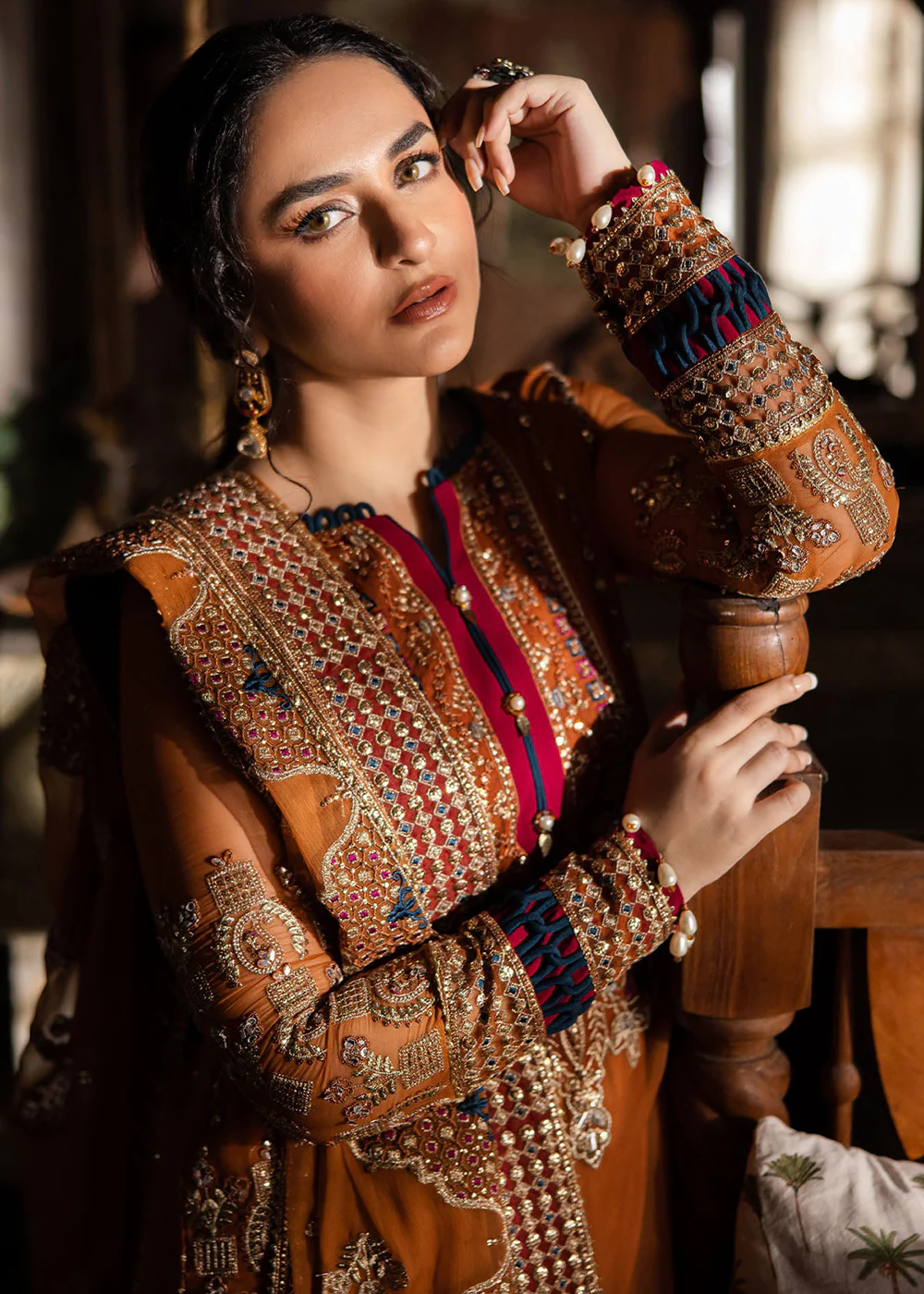 Alfaaz Luxury Chiffon Formals '24 by Nureh | NL-77 AZFAR - Image 7