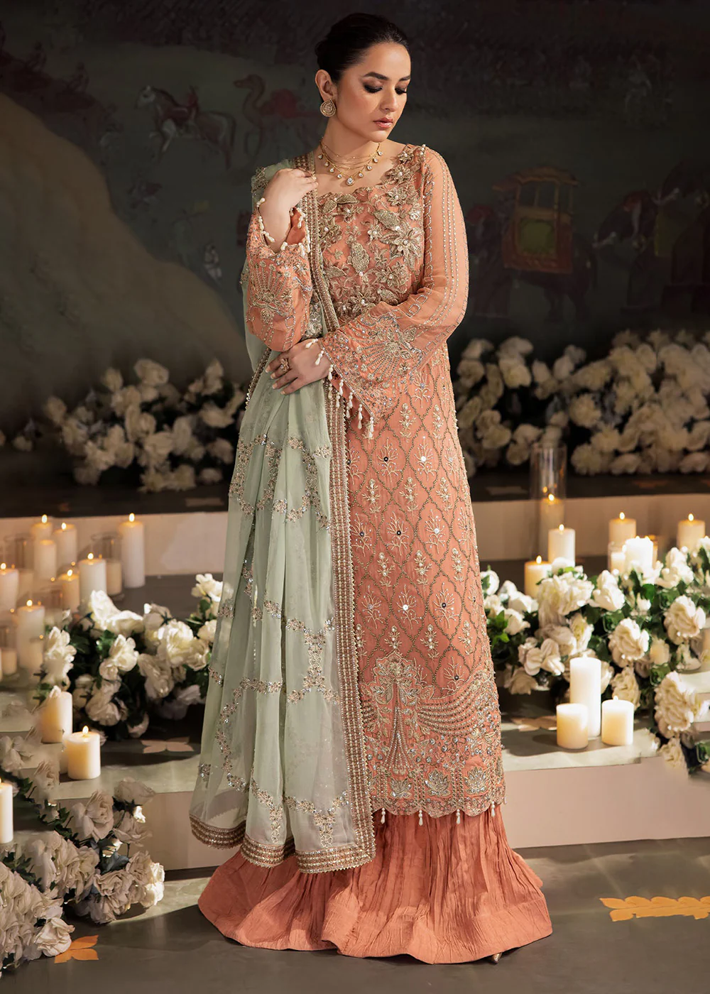 Alfaaz Luxury Chiffon Formals '24 by Nureh | NL-79 MEHAR - Image 5
