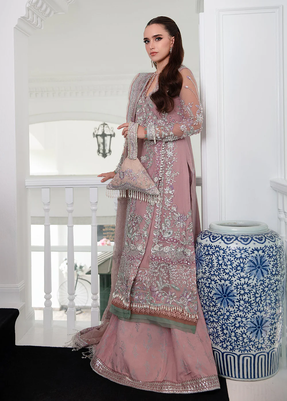 Alif Luxury Wedding Formals '23 by AJR Couture | Violet - Image 5