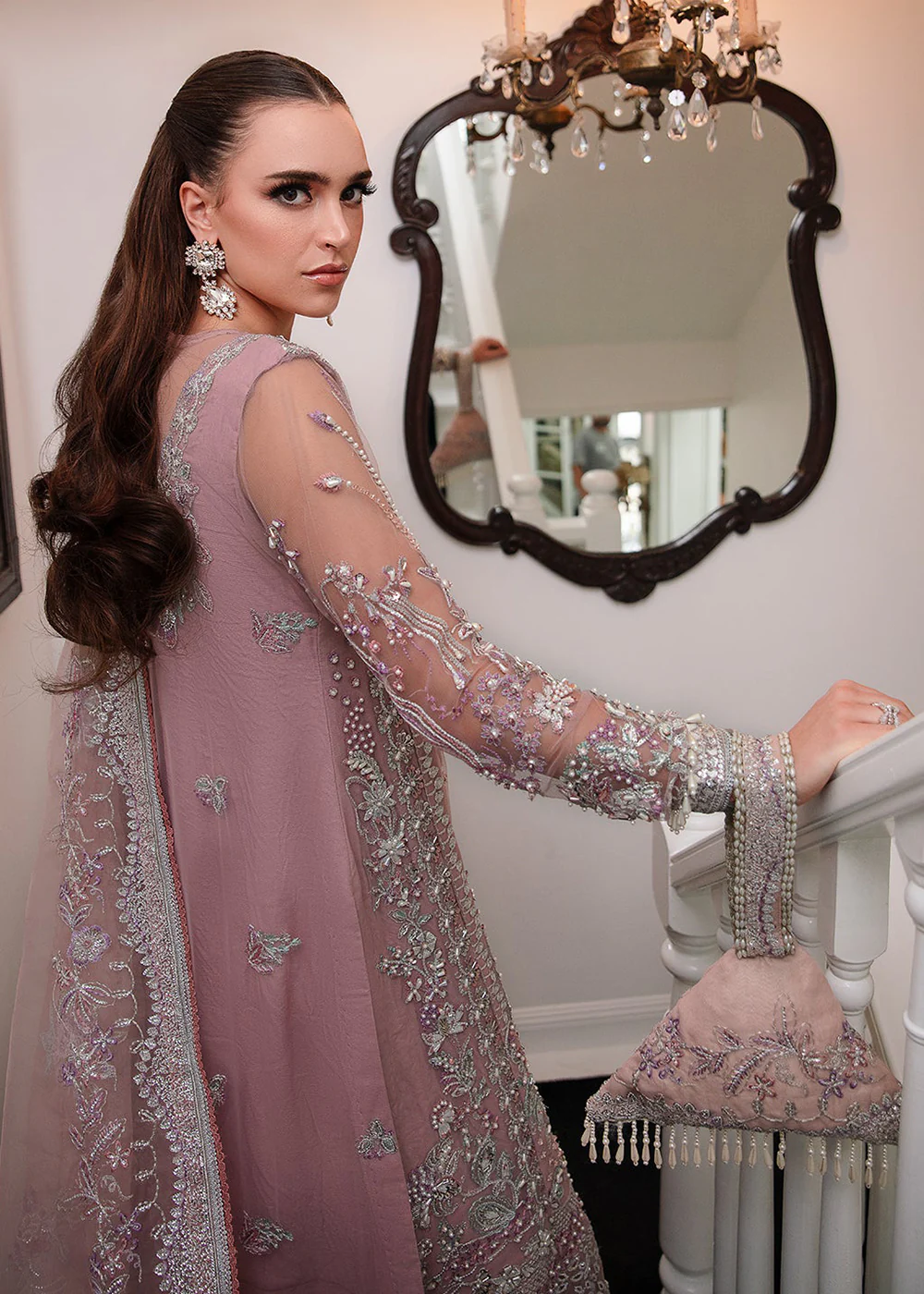 Alif Luxury Wedding Formals '23 by AJR Couture | Violet - Image 7