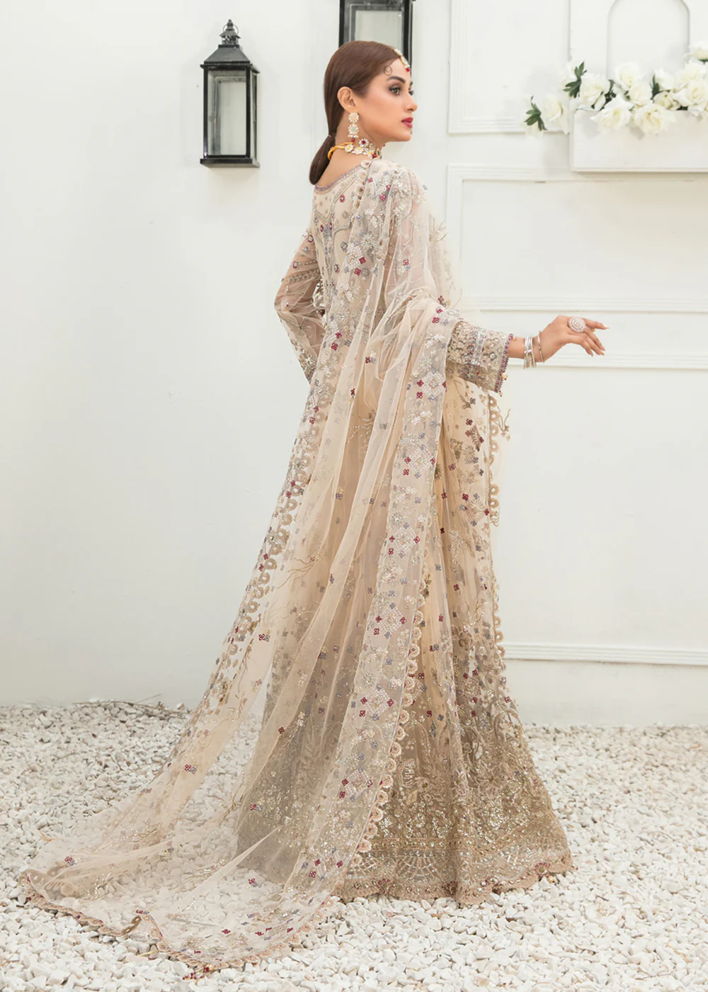 Amani Formal Wear 2023 by Tawakkal Fabrics - D-8322 - Image 3