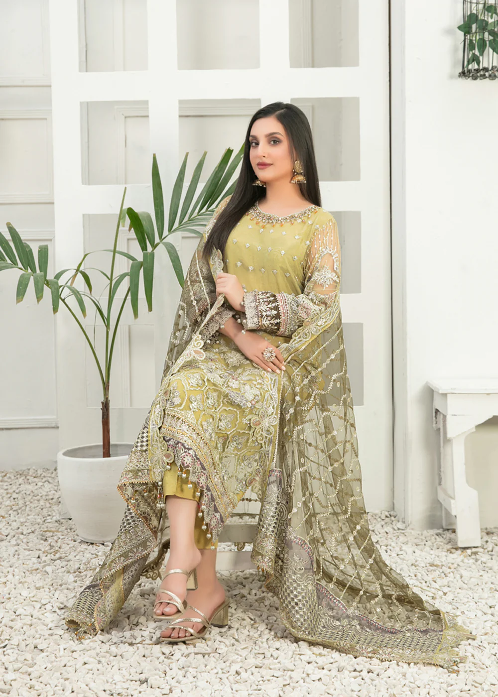Amani Formal Wear 2023 by Tawakkal Fabrics - D-8324 - Image 3