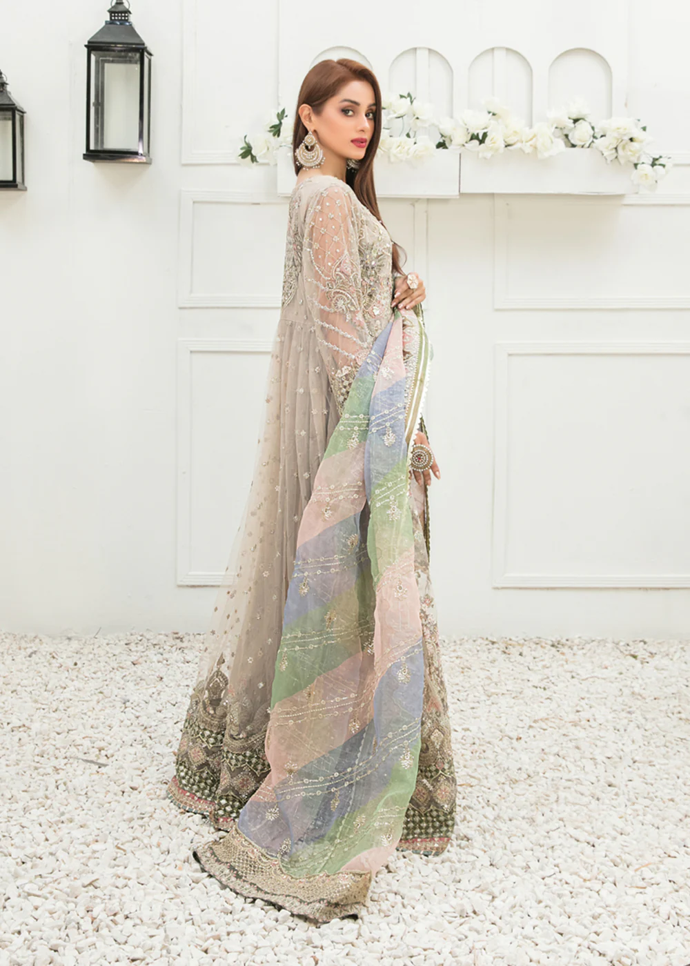 Amani Formal Wear 2023 by Tawakkal Fabrics - D-8326 - Image 3