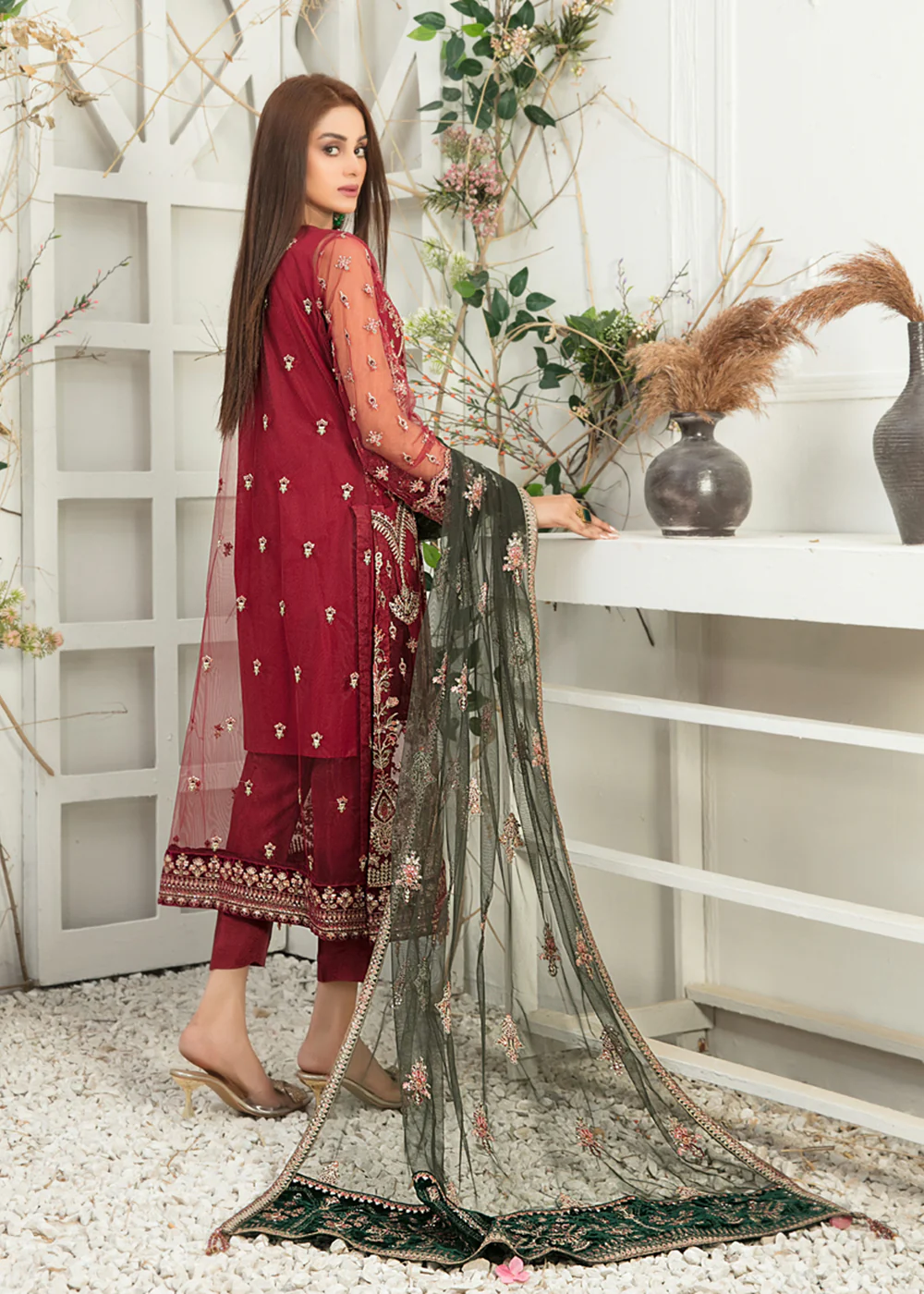 Amani Formal Wear 2023 by Tawakkal Fabrics - D-8327 - Image 3