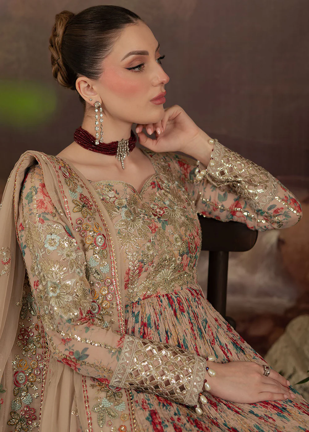 Amaya Luxury Chiffon '25 by Nureh | AM-13 - Image 5
