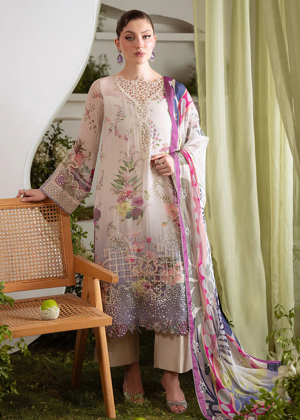 Amaya Luxury Chiffon '25 by Nureh | AM-19
