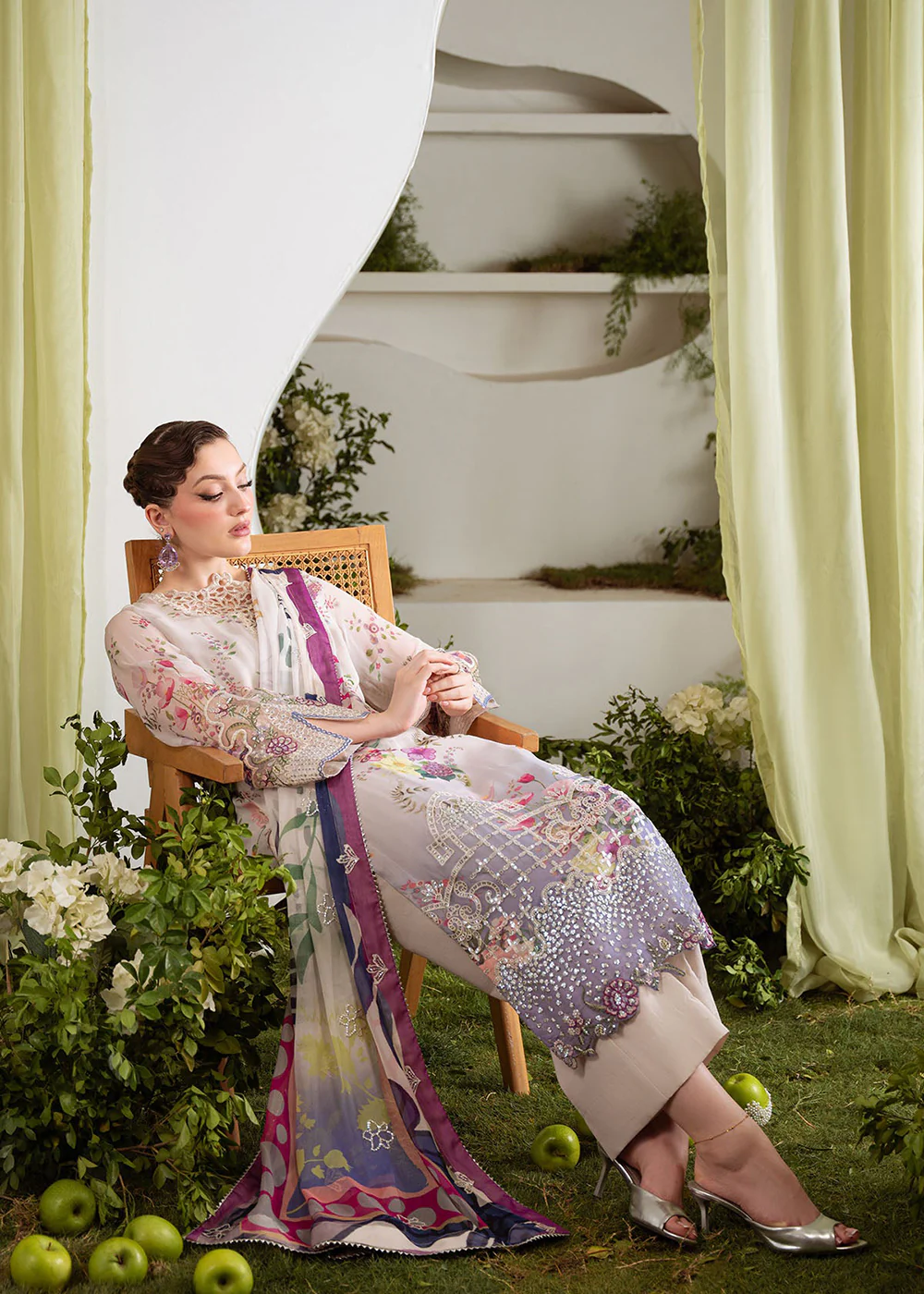 Amaya Luxury Chiffon '25 by Nureh | AM-19 - Image 4