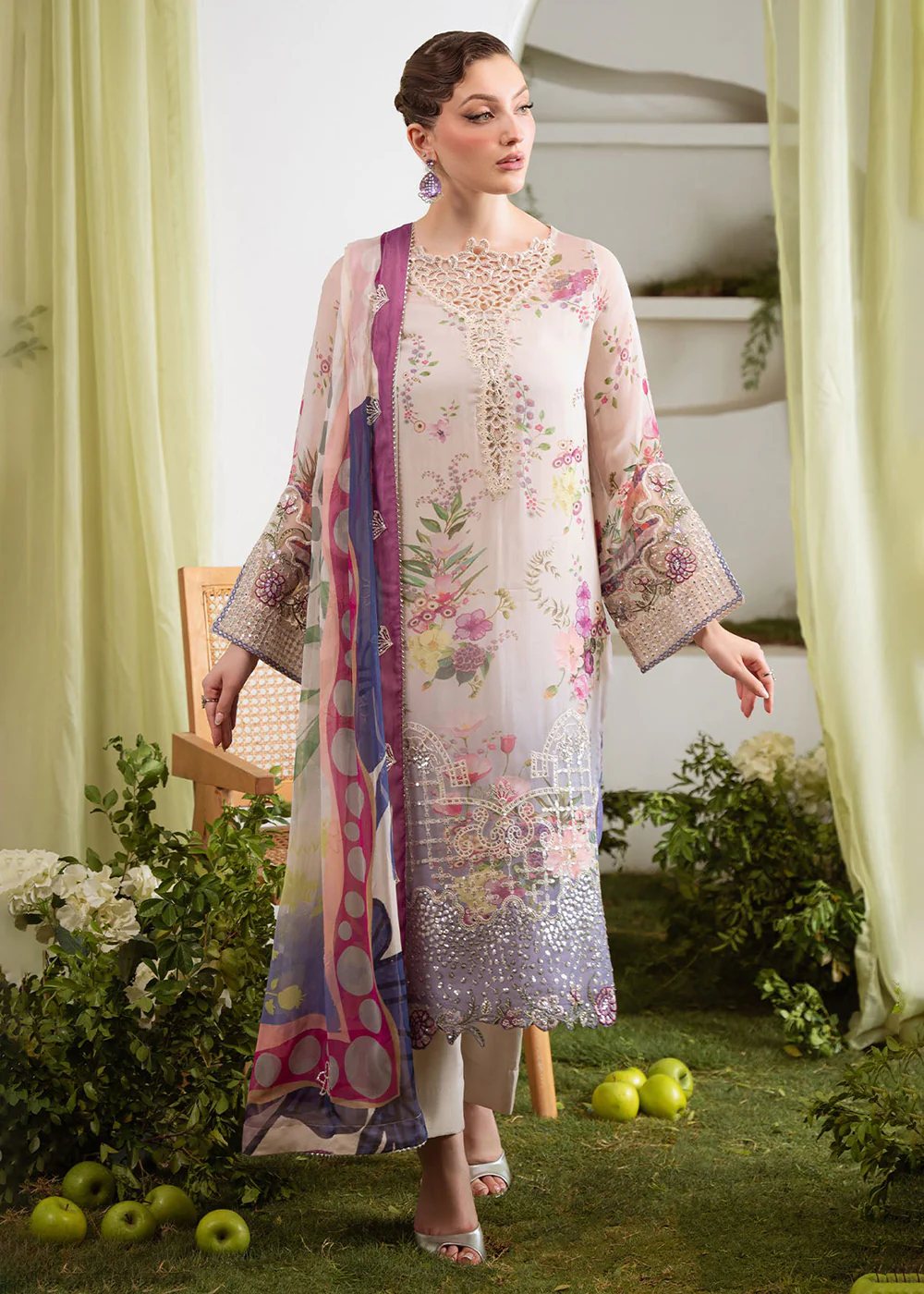 Amaya Luxury Chiffon '25 by Nureh | AM-19 - Image 5