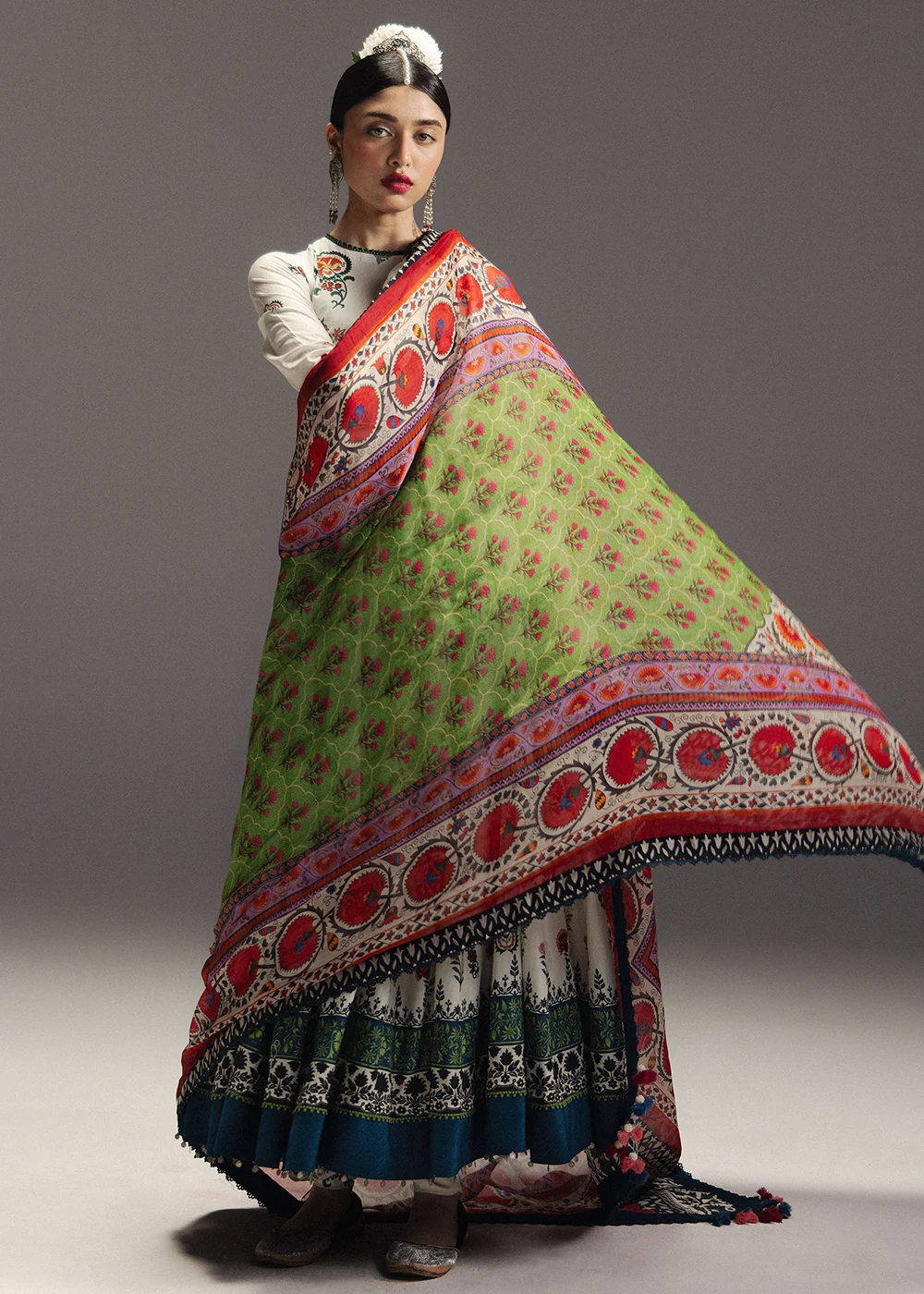 Anarkali Lawn '26 by Zara ShahJahan | Mehruba-D10 - Image 5