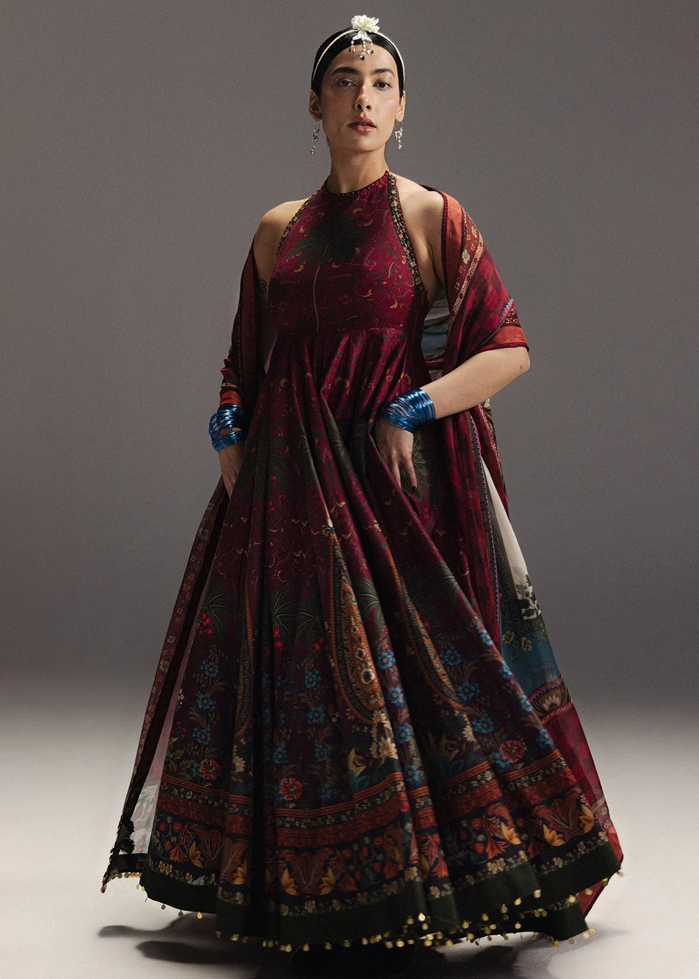 Anarkali Lawn '26 by Zara ShahJahan | Firdaus-D6 - Image 4