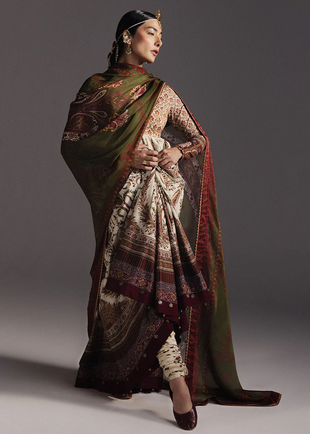 Anarkali Lawn '26 by Zara ShahJahan | Shahkar-D3 - Image 4