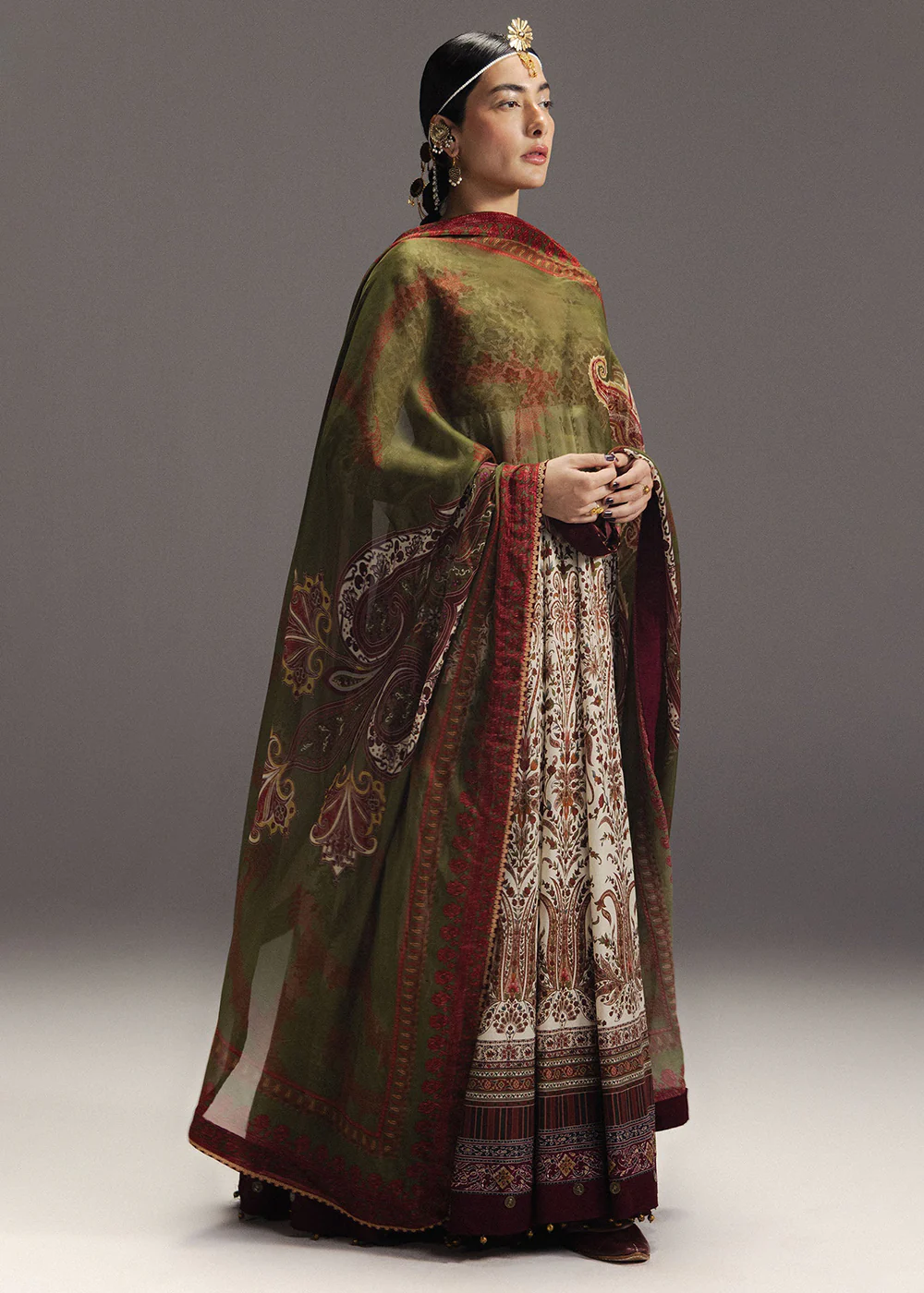 Anarkali Lawn '26 by Zara ShahJahan | Shahkar-D3 - Image 5