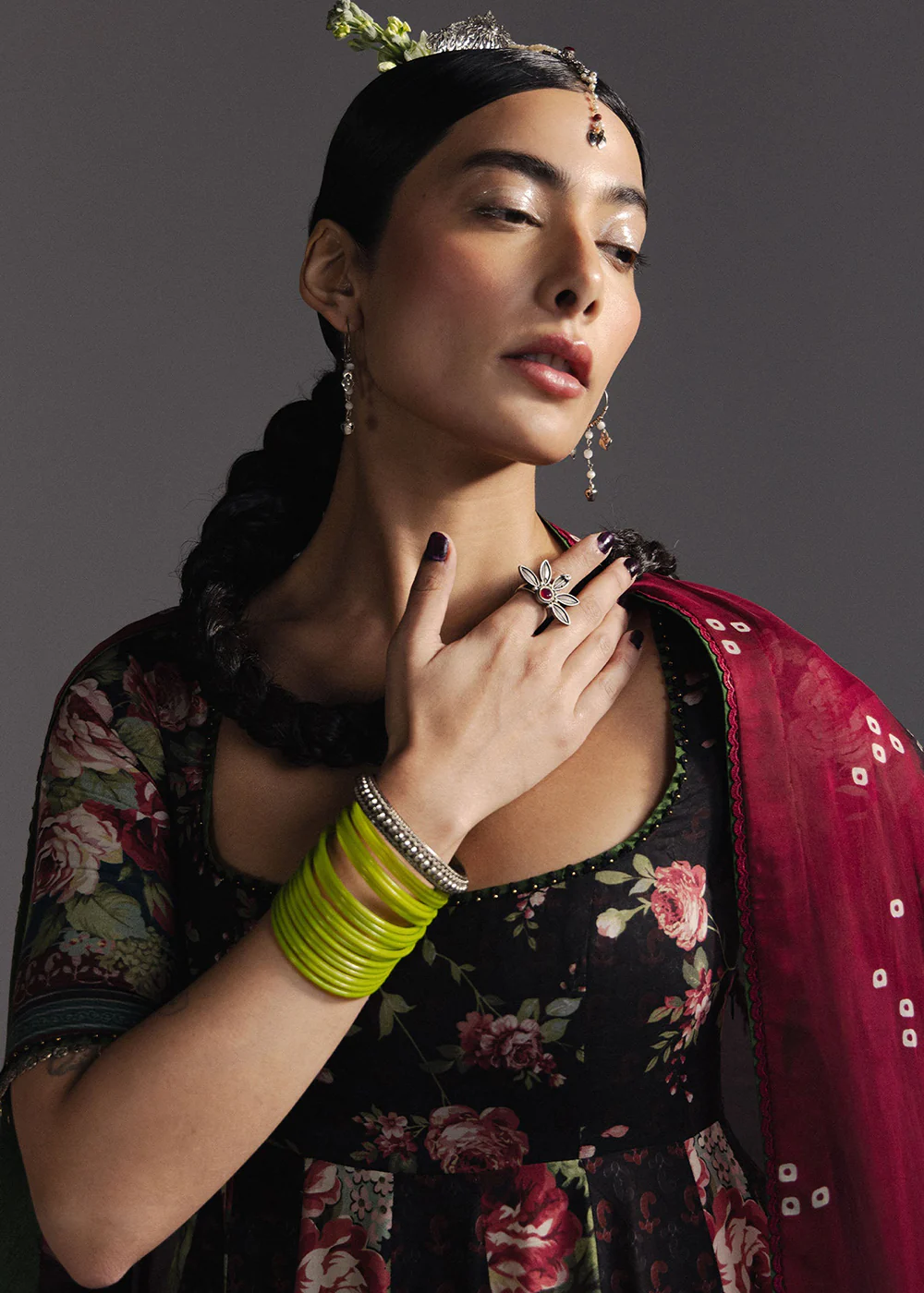 Anarkali Lawn '26 by Zara ShahJahan | Shehzadi-D5 - Image 2