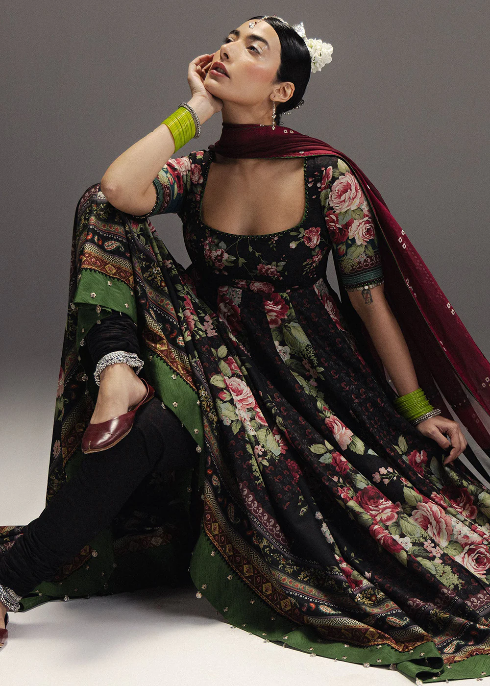 Anarkali Lawn '26 by Zara ShahJahan | Shehzadi-D5 - Image 5