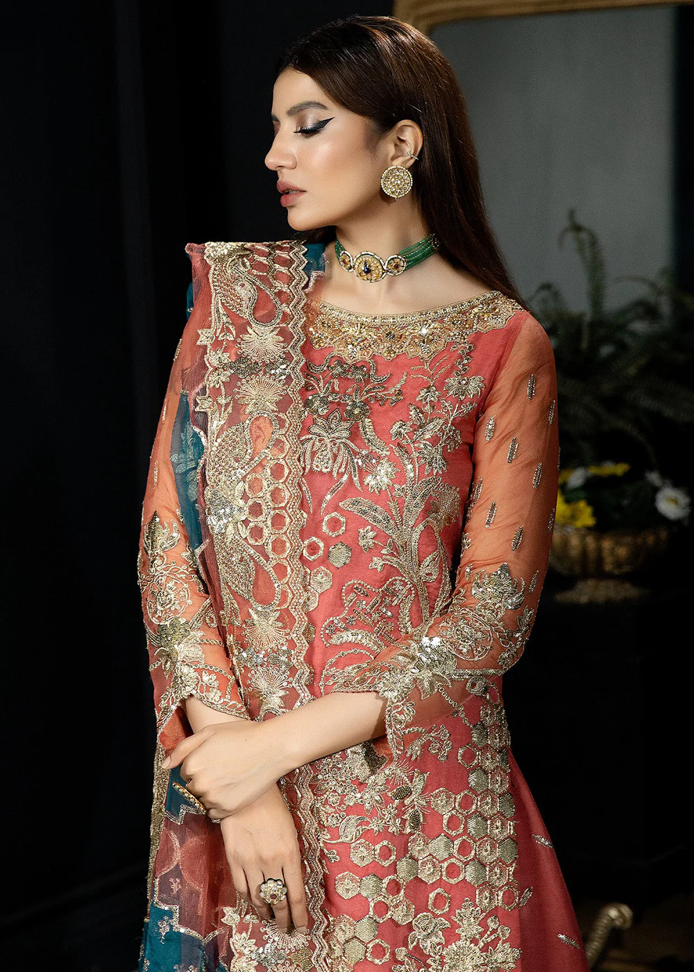 Andaaz-E-Khaas Bridal Formals 2023 by Imrozia | IB-40 Giaa - Image 5