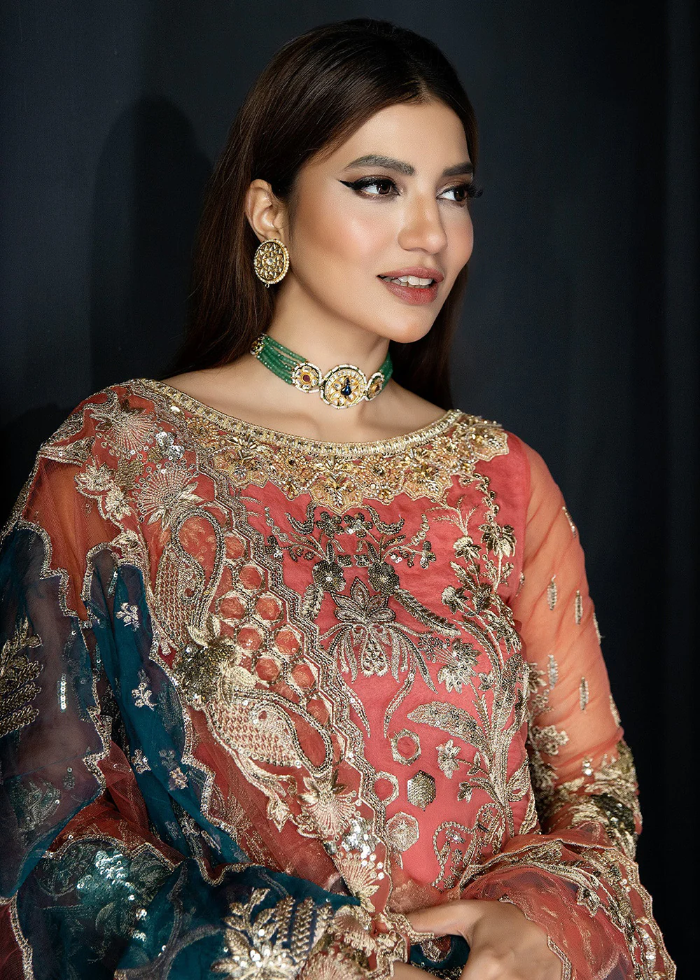 Andaaz-E-Khaas Bridal Formals 2023 by Imrozia | IB-40 Giaa - Image 6