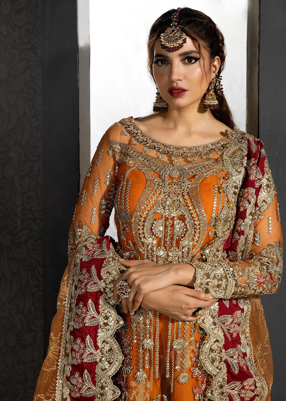 Andaaz-E-Khaas Bridal Formals 2023 by Imrozia | IB-42 Sofi - Image 2
