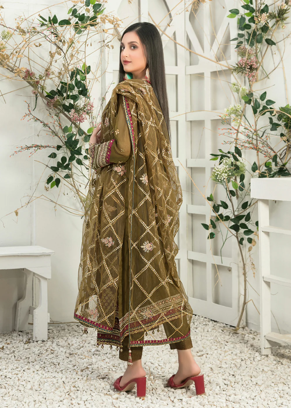 Amani Formal Wear 2023 by Tawakkal Fabrics - D-8321 - Image 2