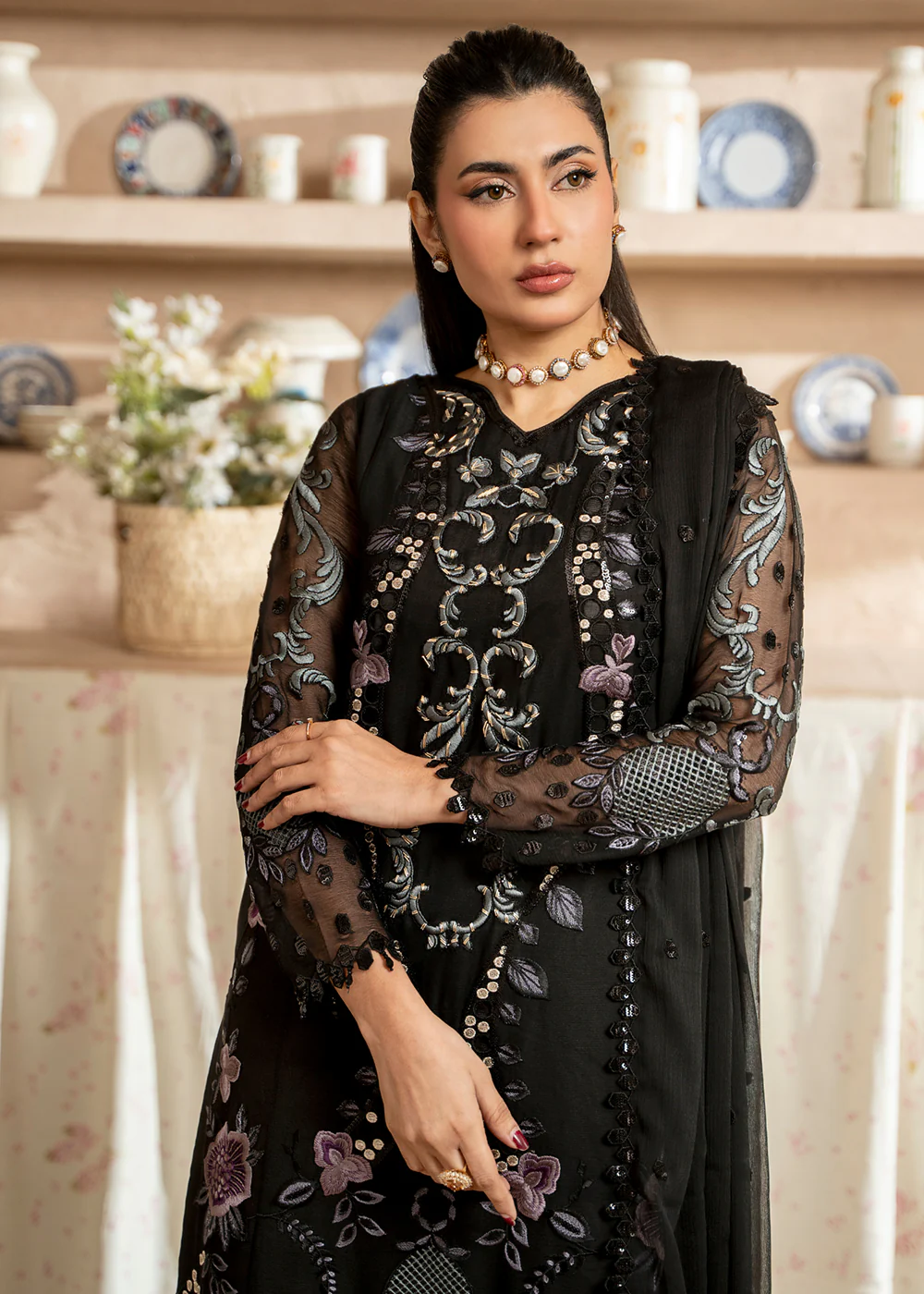 Aura Handmade Chiffons Vol 3 by Zebtan | AR-04 - Image 2