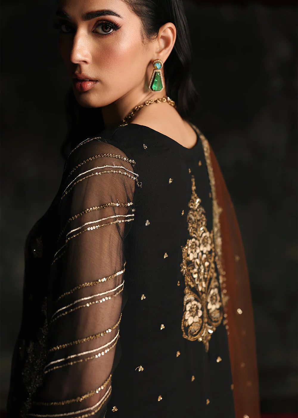 Aura Luxury Chiffons '26 by Charizma | CA26-01 - Image 3