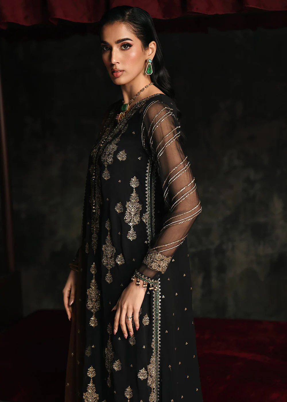 Aura Luxury Chiffons '26 by Charizma | CA26-01 - Image 4