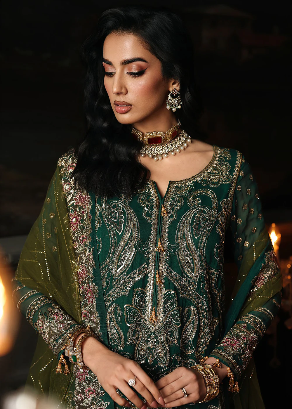 Aura Luxury Chiffons '26 by Charizma | CA26-04 - Image 6