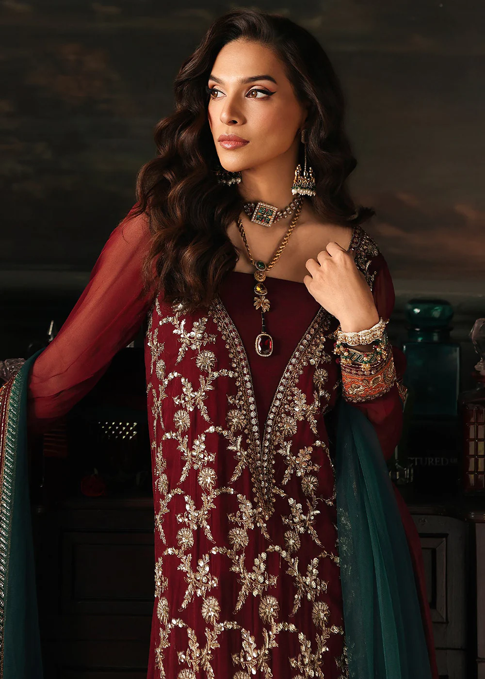 Aura Luxury Chiffons '26 by Charizma | CA26-05 - Image 2