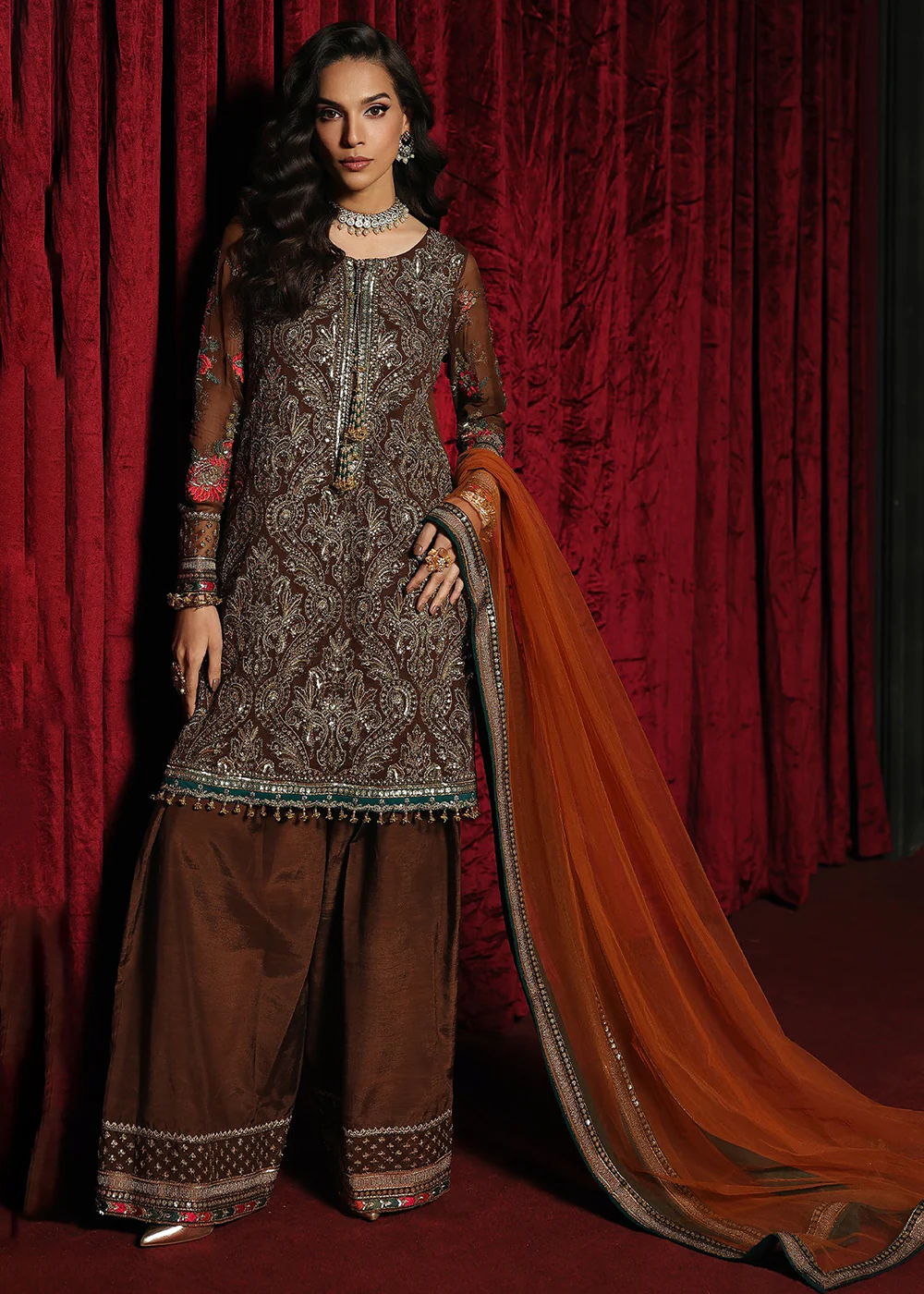 Aura Luxury Chiffons '26 by Charizma | CA26-07