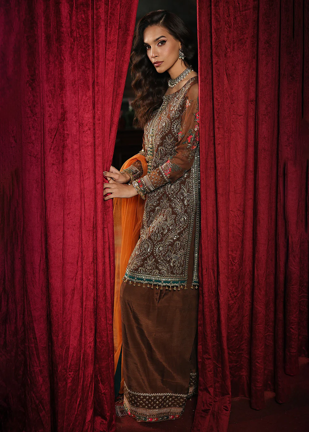 Aura Luxury Chiffons '26 by Charizma | CA26-07 - Image 3