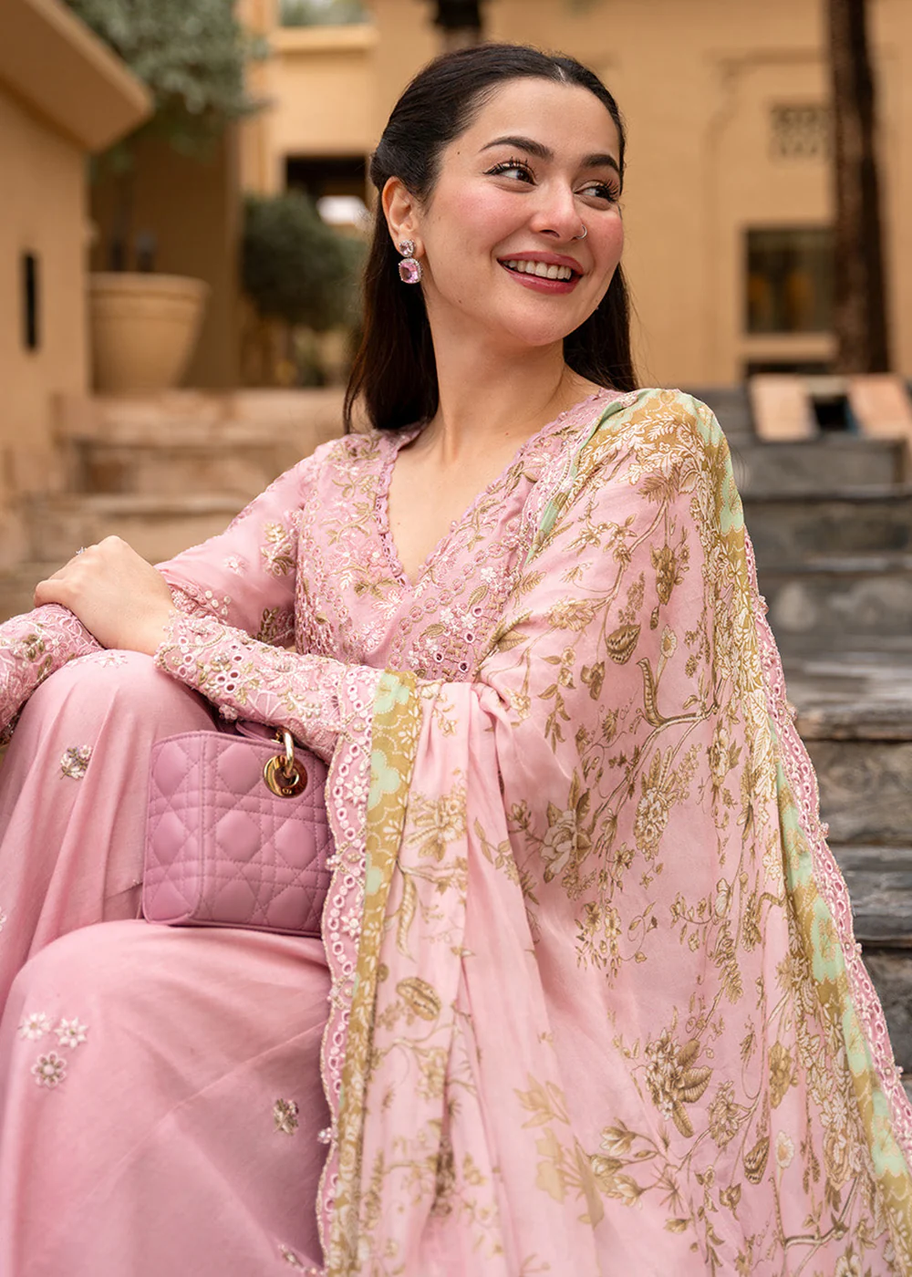 Aya Luxury Lawn '26 by Faiza Saqlain | Asja - Image 4