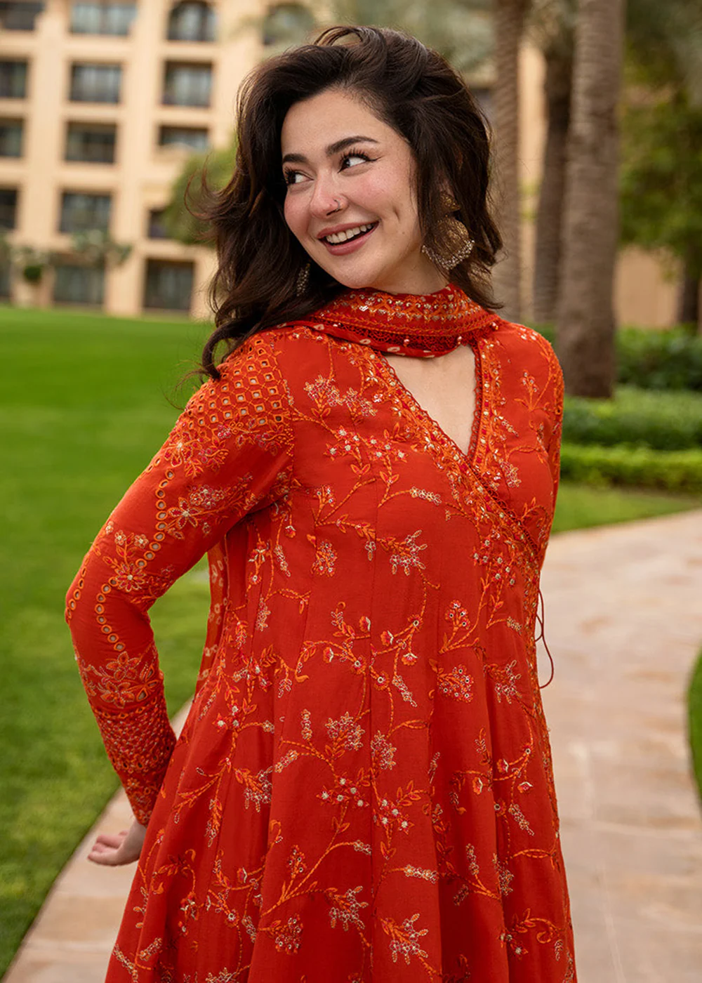 Aya Luxury Lawn '26 by Faiza Saqlain | Denisa - Image 2