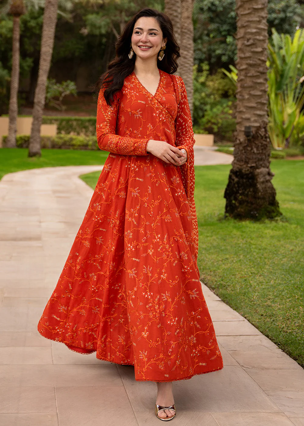 Aya Luxury Lawn '26 by Faiza Saqlain | Denisa - Image 4