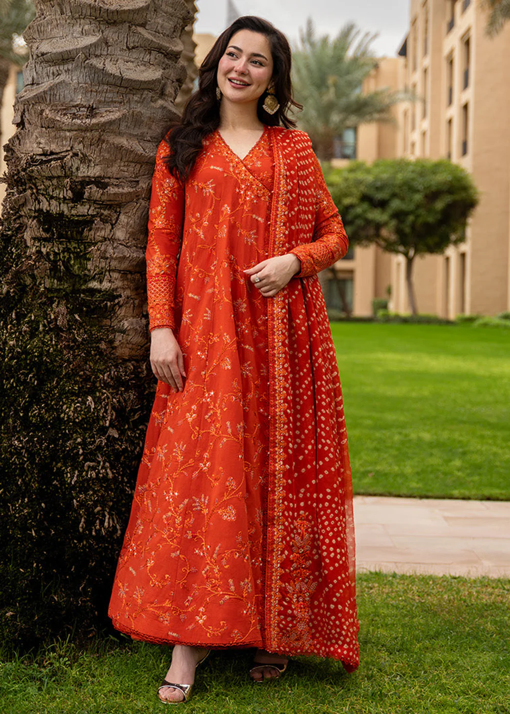 Aya Luxury Lawn '26 by Faiza Saqlain | Denisa - Image 5