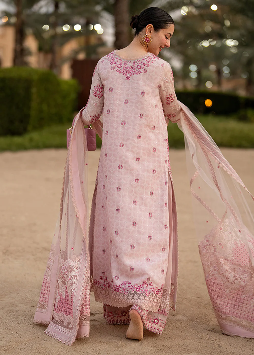 Aya Luxury Lawn '26 by Faiza Saqlain | Lamija - Image 3