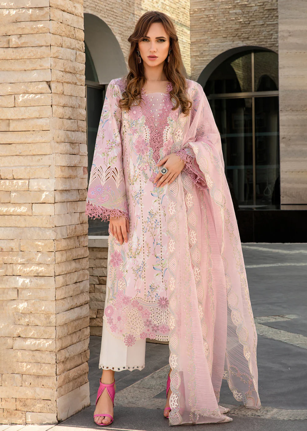 Carnation Summer Lawn Collection '24 by Rang Rasiya | AMELIA