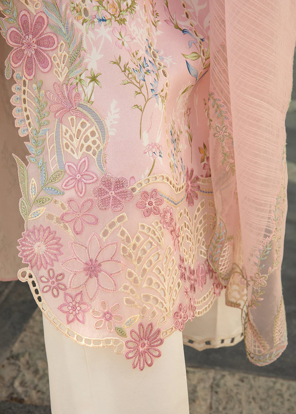 Carnation Summer Lawn Collection '24 by Rang Rasiya | AMELIA - Image 7