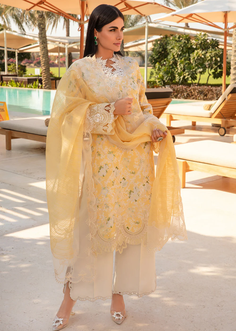 Carnation Summer Lawn Collection '24 by Rang Rasiya | ARIANA - Image 6