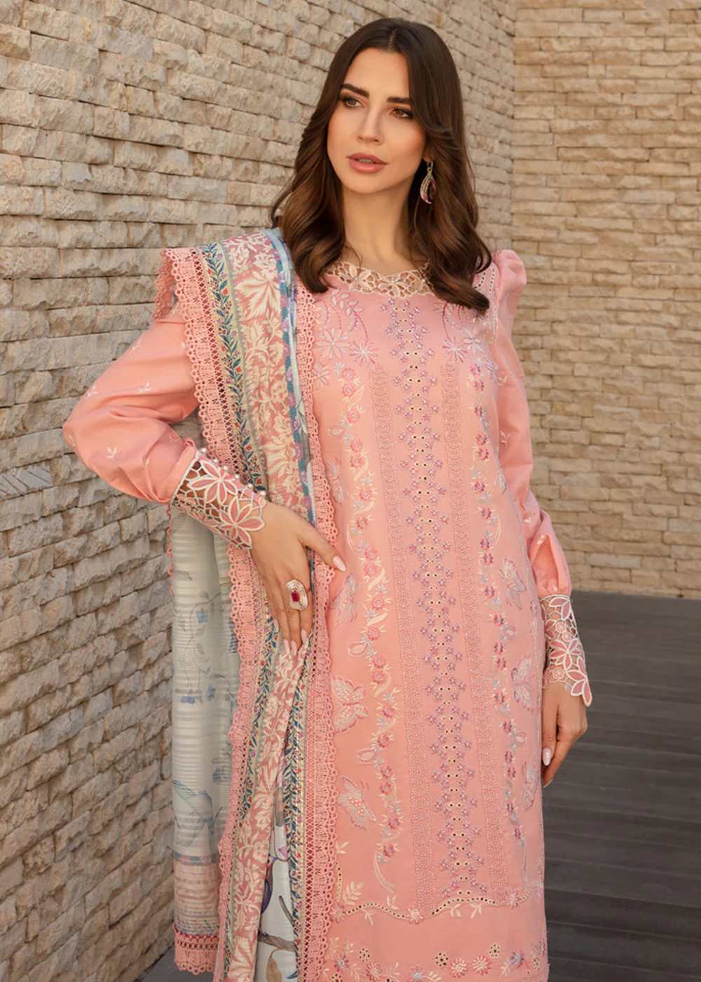 Carnation Summer Lawn Collection '24 by Rang Rasiya | BELLA - Image 3