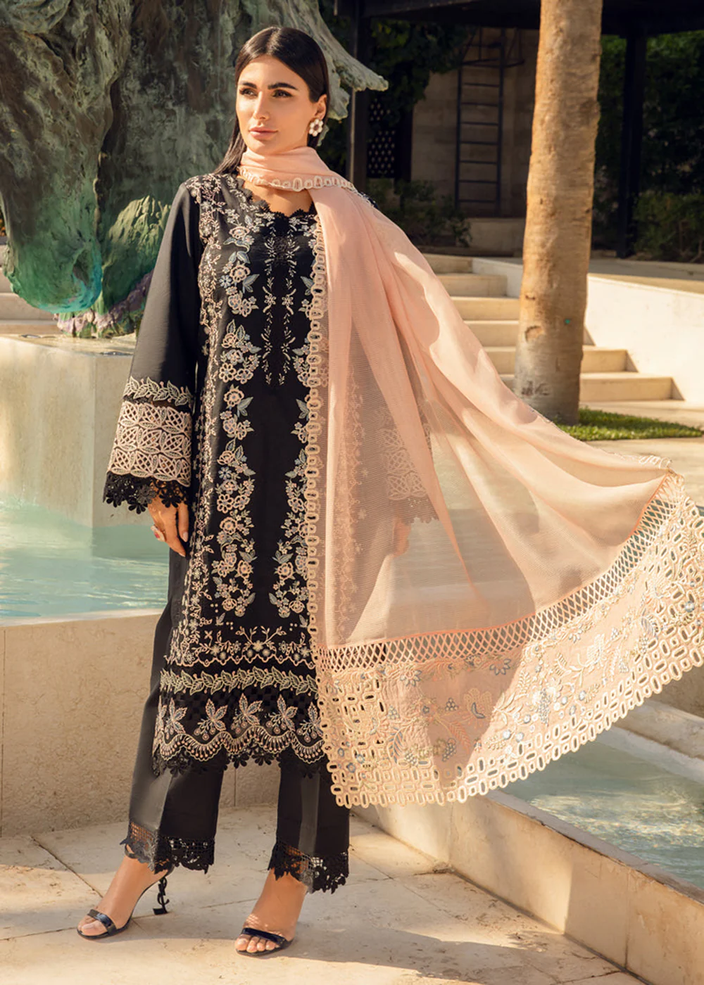 Carnation Summer Lawn Collection '24 by Rang Rasiya | HEATHER - Image 3