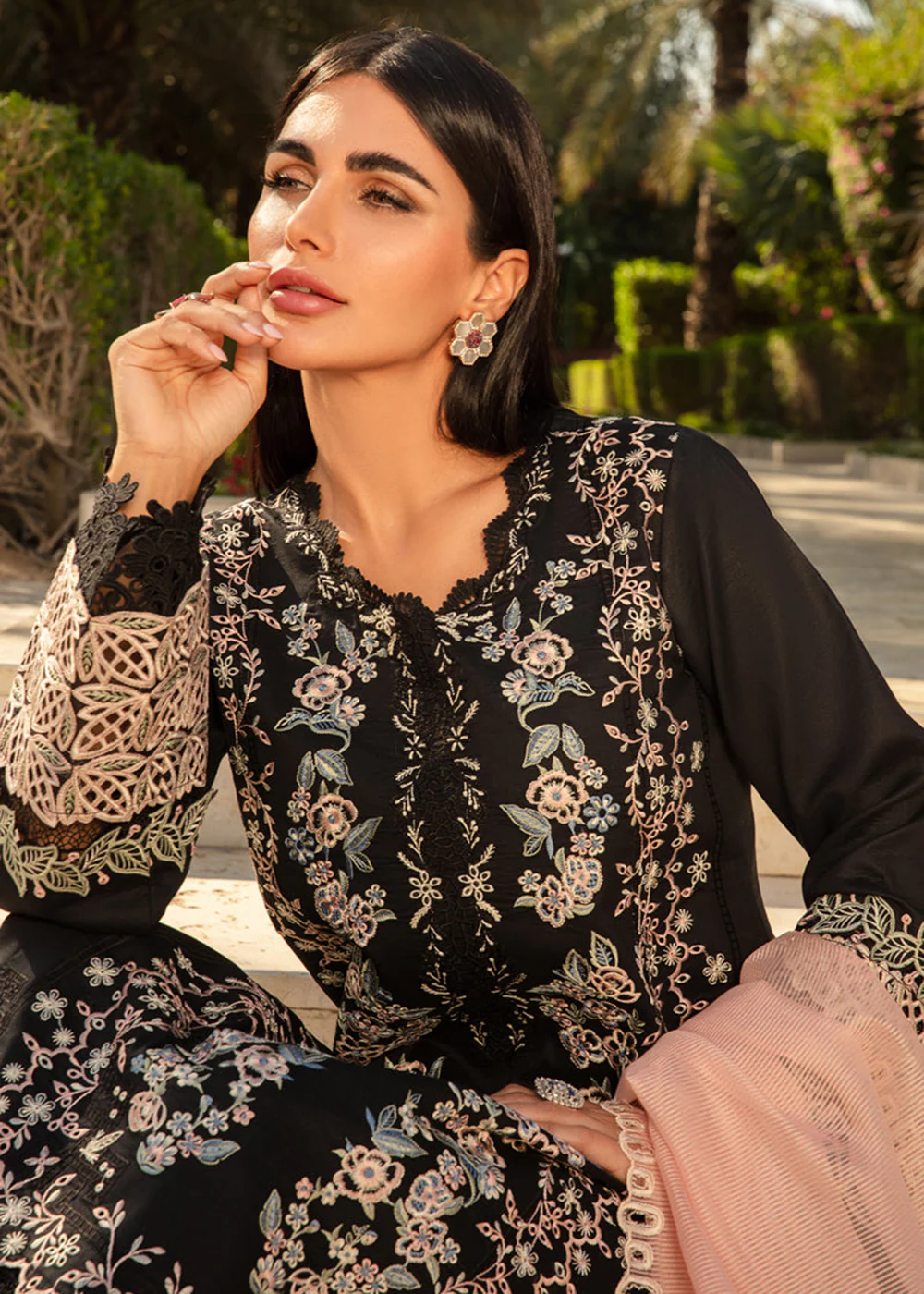 Carnation Summer Lawn Collection '24 by Rang Rasiya | HEATHER - Image 6