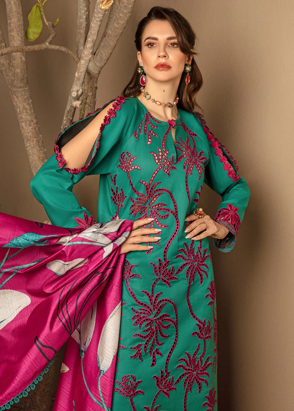Carnation Summer Lawn Collection '24 by Rang Rasiya | MIA - Image 3